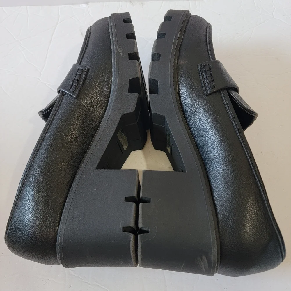 NEW Dolce Vita NEEKA Black Chunky Lugg Sole Shoes Sz 9.5 Y2K Whimsigoth Grunge